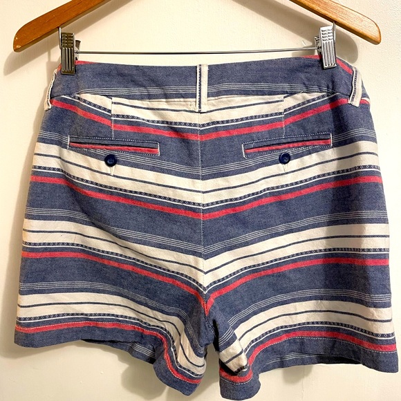 Striped Khakis by GAP Shorts / Size 14 / “The 4 inch short” / good condition - Picture 2 of 3